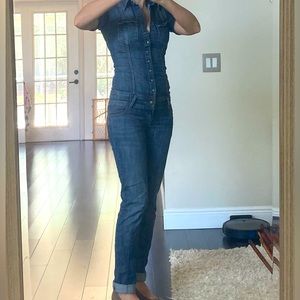 Stradivarius Denim Jumpsuit